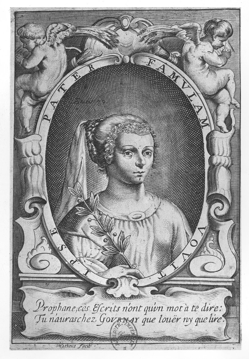Marie de Gournay alkotó: Jean Matheus