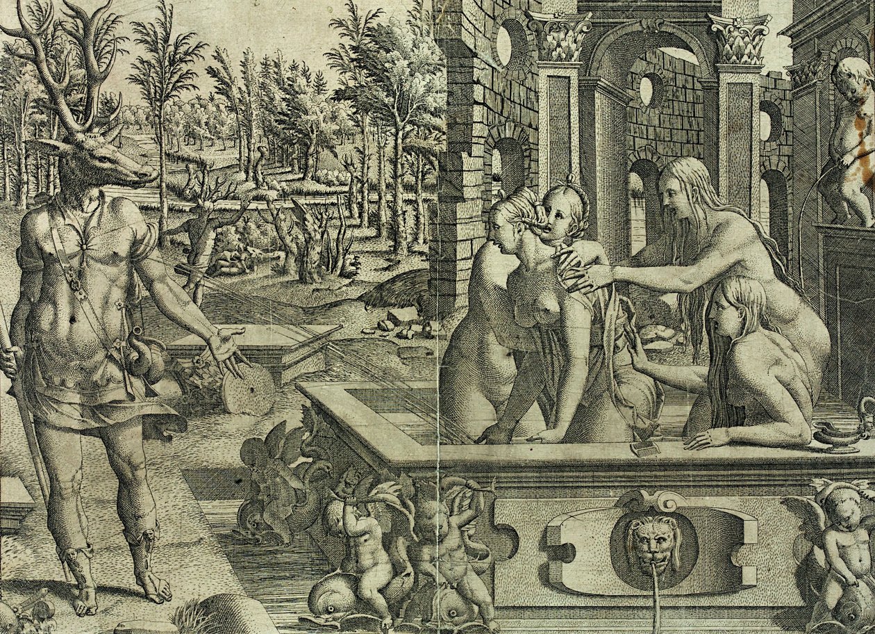 Az Actaeon átalakulása alkotó: Jean Mignon