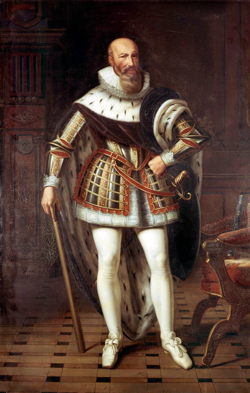 Maximilien de Béthune, de Rosny márki, Sully herceg 1600-ban, 1834 alkotó: Jean Pierre Norblin de La Gourdaine
