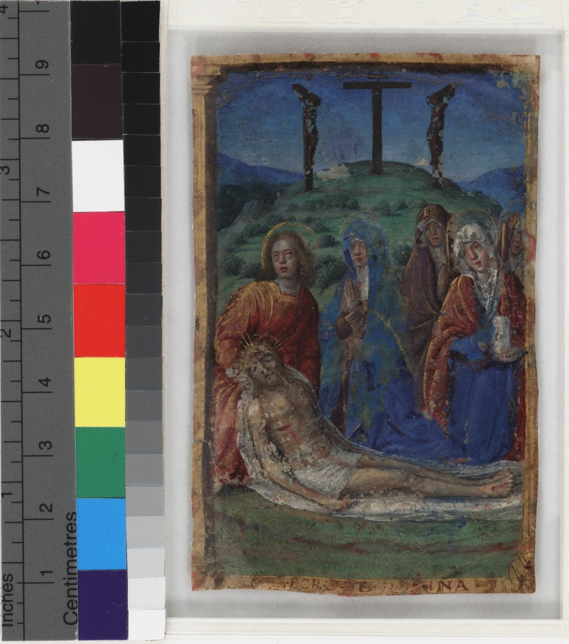 Krisztus siralma, 1495 körül alkotó: Jean Poyer