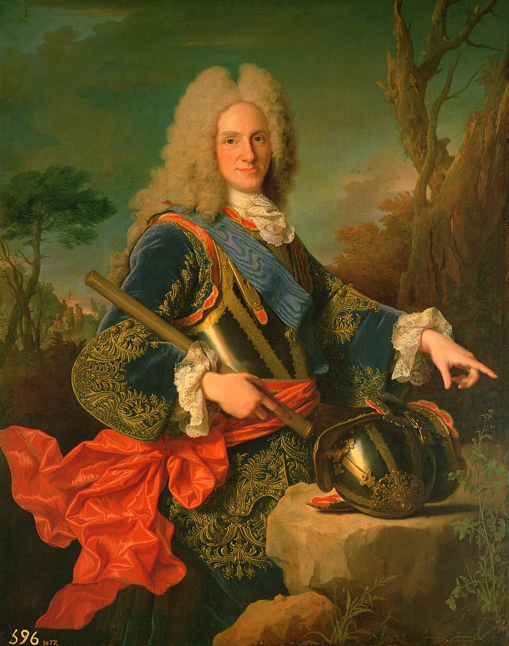 V. Fülöp (1683-1746) portréja alkotó: Jean Ranc