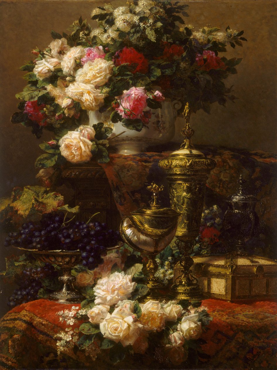 Virágok és gyümölcsök alkotó: Jean Baptiste Robie