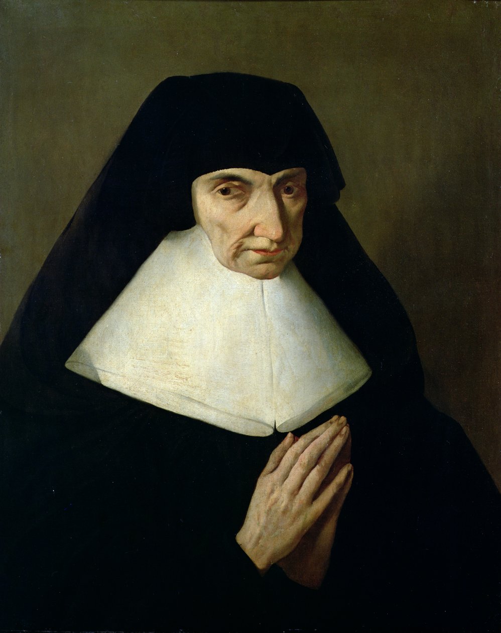 Catherine de Montholon, a dijoni Ursuline-rend alapítójának portréja alkotó: Jean Tassel