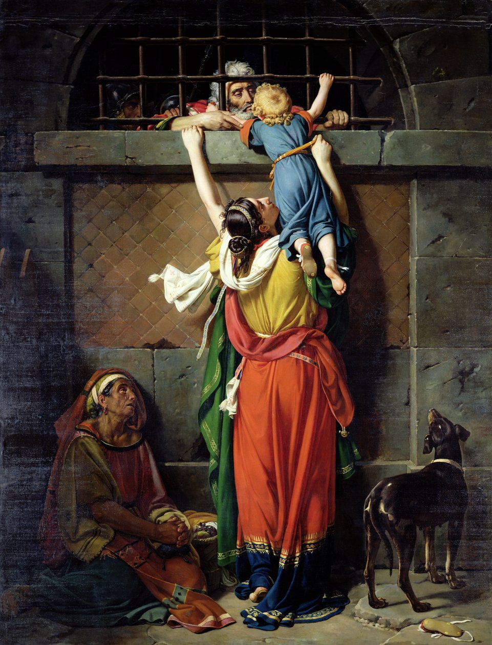 Boethius (480-524) Búcsúzik családjától alkotó: Jean Victor Schnetz