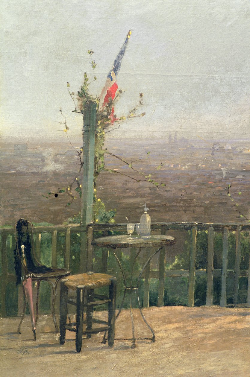 Párizs a Montmartre magaslatairól nézve (részlet) (lásd még: 164310, 164312) alkotó: Jean d