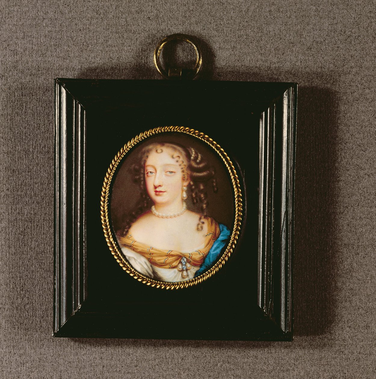 Frances Teresa Stuart, Richmond és Lennox hercegnője (wc pergamen) alkotó: Jean the Elder Petitot