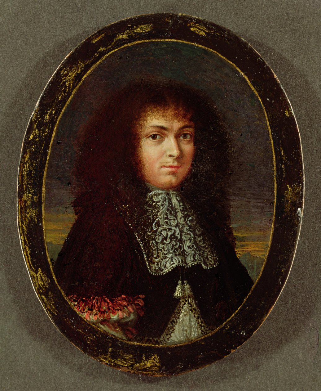 XIV. Lajos portréja (olaj, réz) alkotó: Jean the Elder Petitot