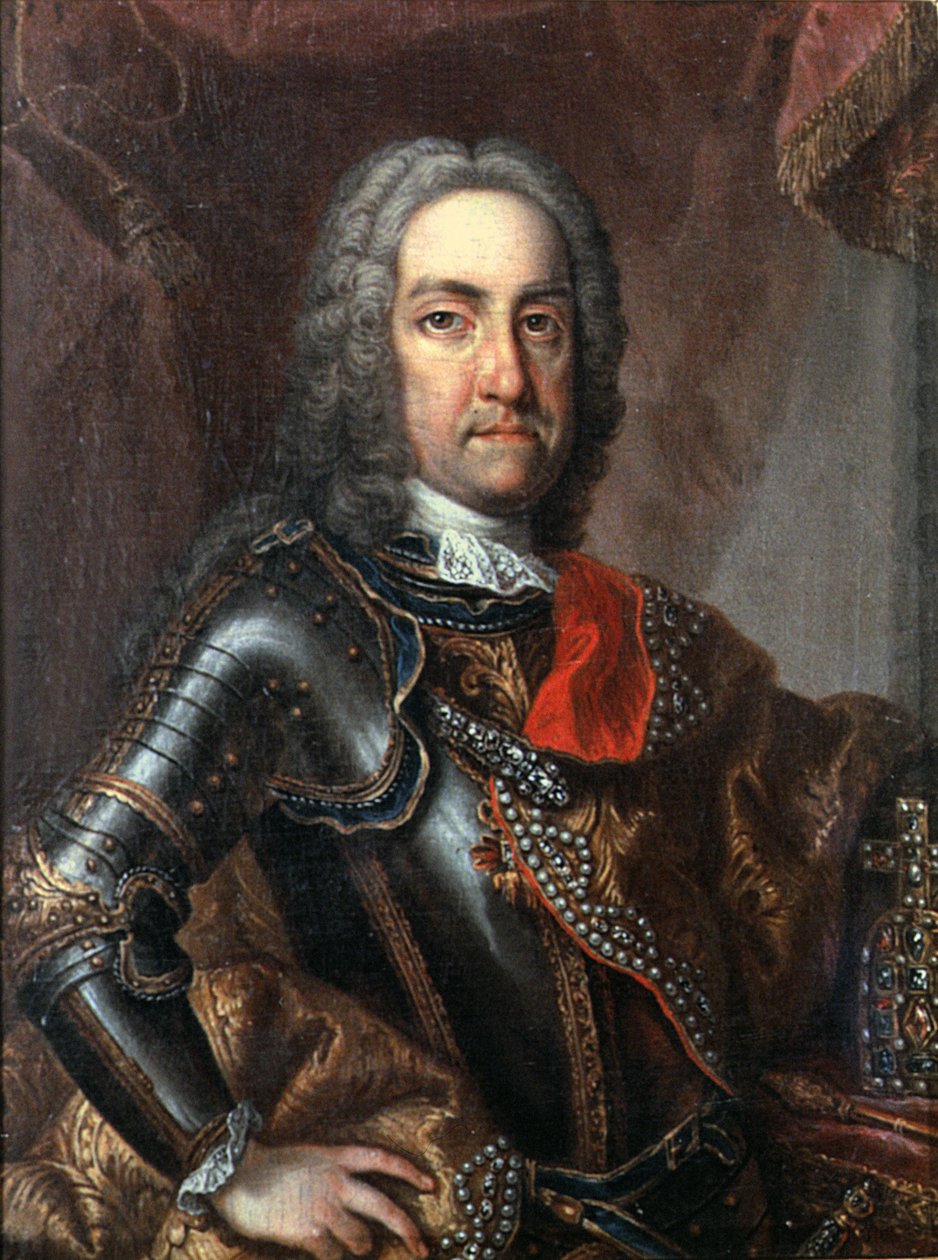 VI. Károly (1685-1740) Szent-római császár, Mária Terézia osztrák császárné (1717-80) apja 1762 (posztumusz portré) alkotó: Jean Étienne Liotard