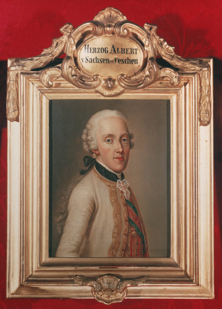 Albert szász-tescheni herceg, 1762 alkotó: Jean Étienne Liotard
