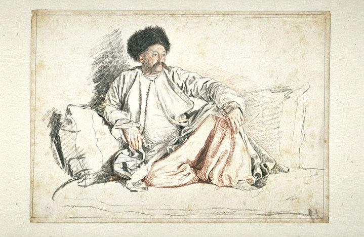 Portrait de Mr Levett alkotó: Jean Étienne Liotard