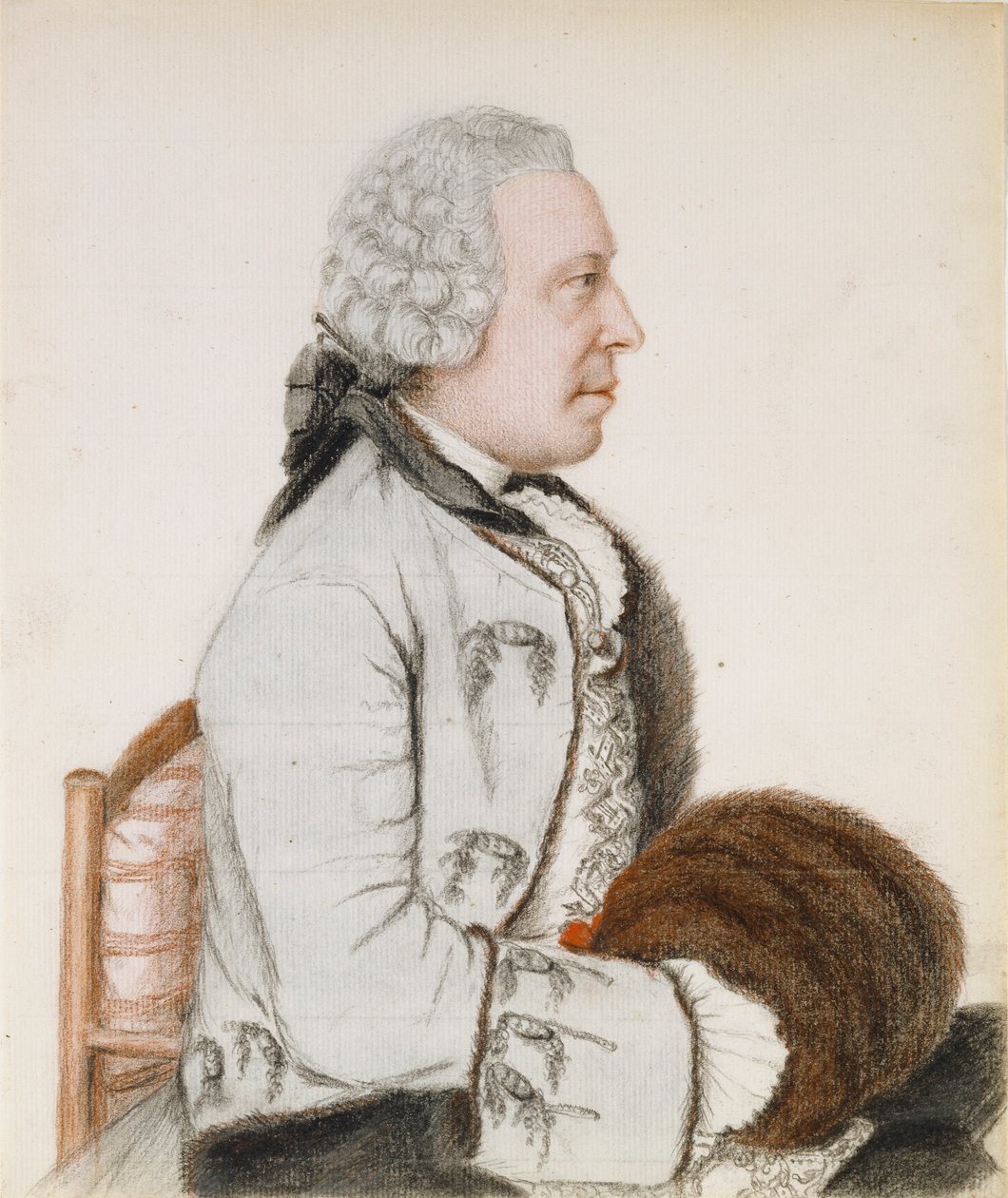 Charles-Benjamin de Langes de Montmirail, Lubières báró portréja alkotó: Jean Étienne Liotard