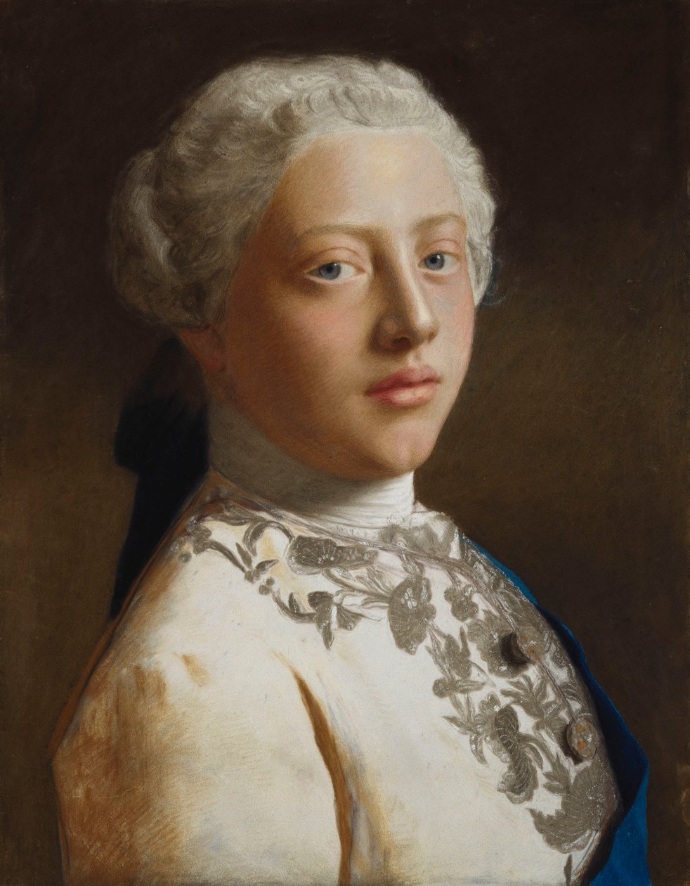 George, walesi herceg portréja alkotó: Jean Étienne Liotard