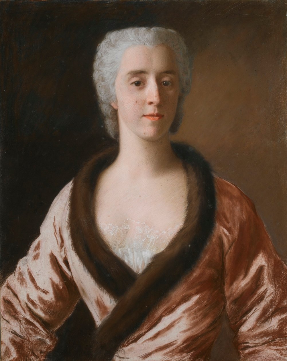 Egy hölgy portréja alkotó: Jean Étienne Liotard