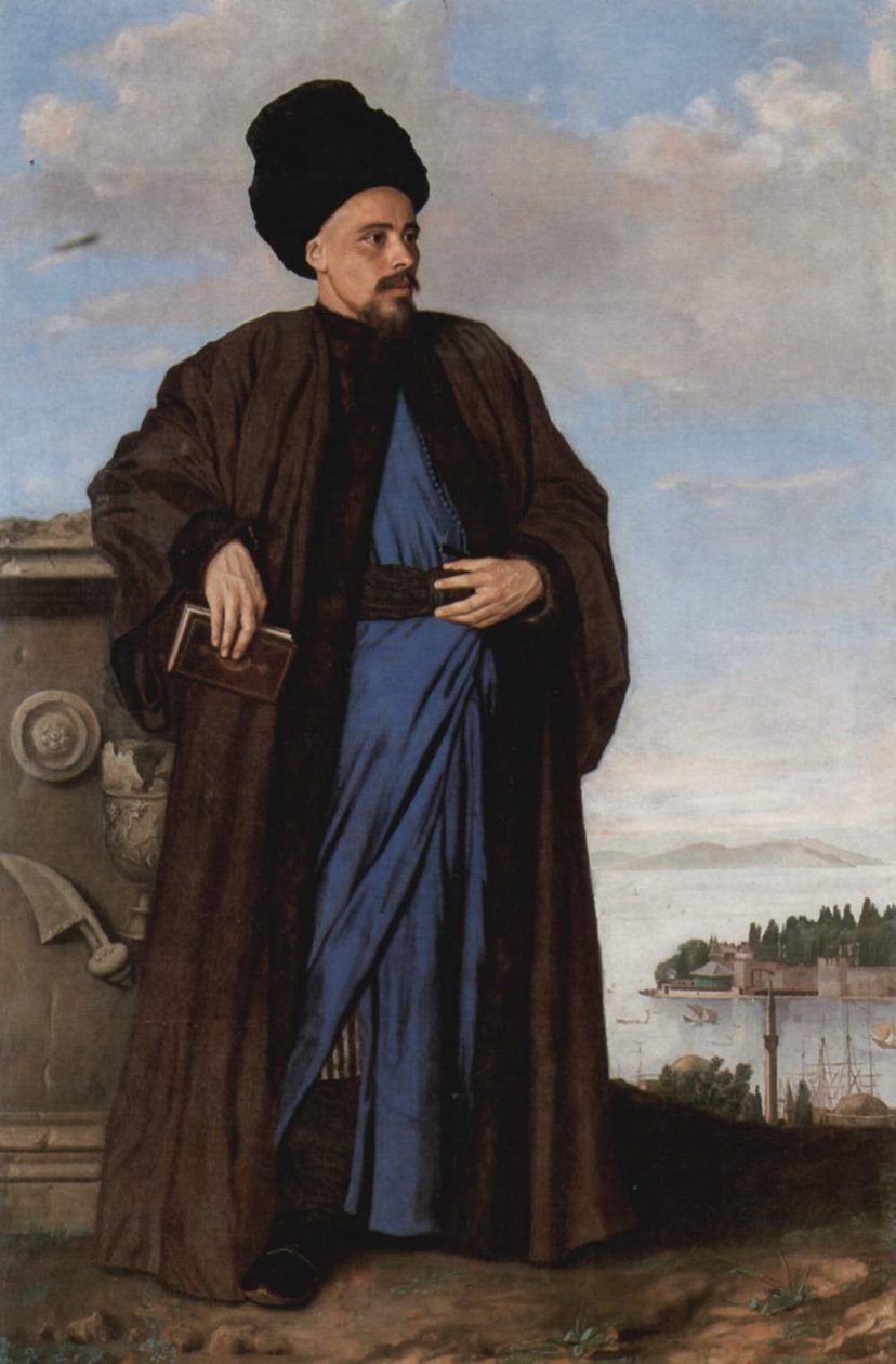 Richard Pococke arcképe alkotó: Jean Étienne Liotard