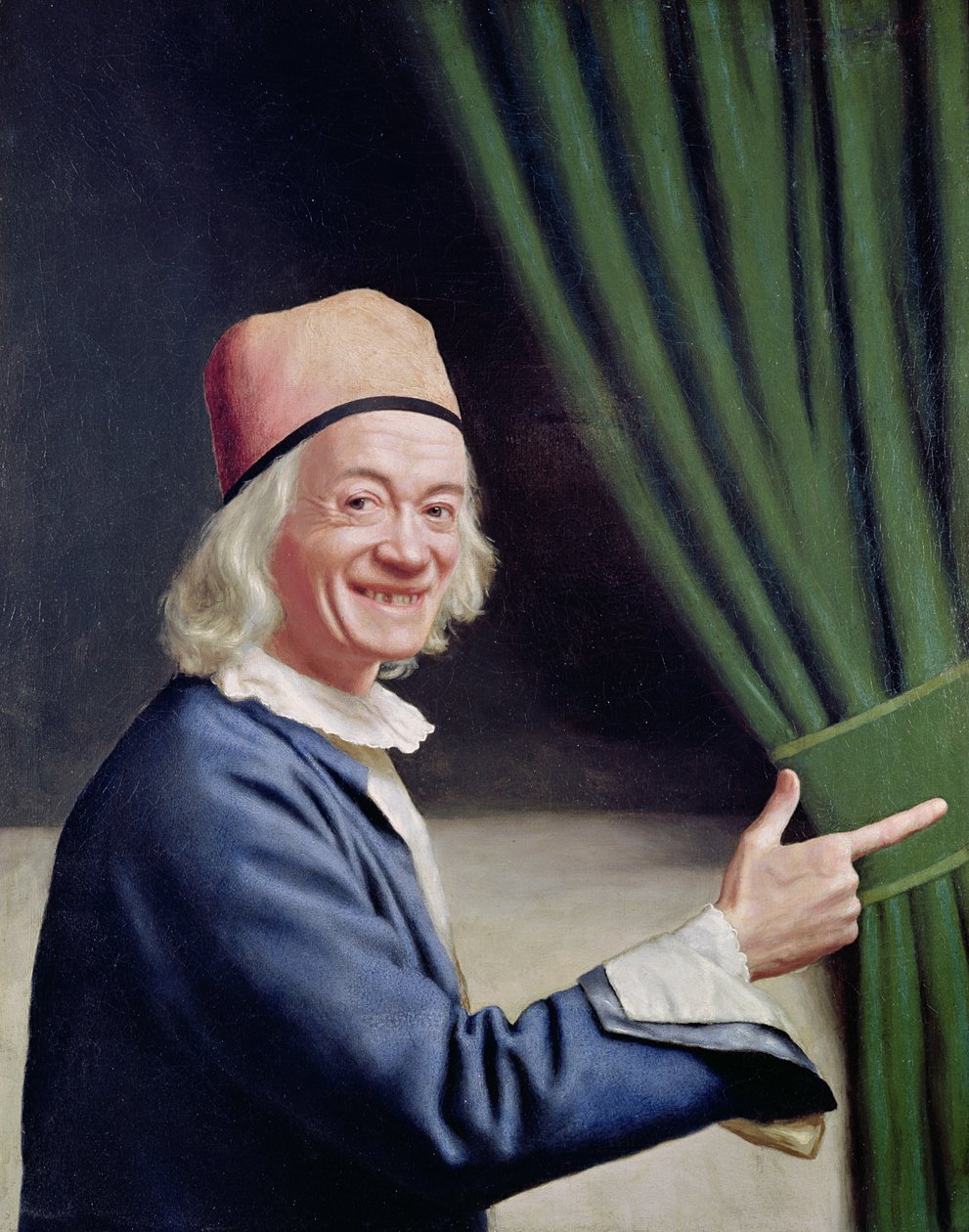 Önarckép mosolyogva, 1770-73 körül alkotó: Jean Étienne Liotard