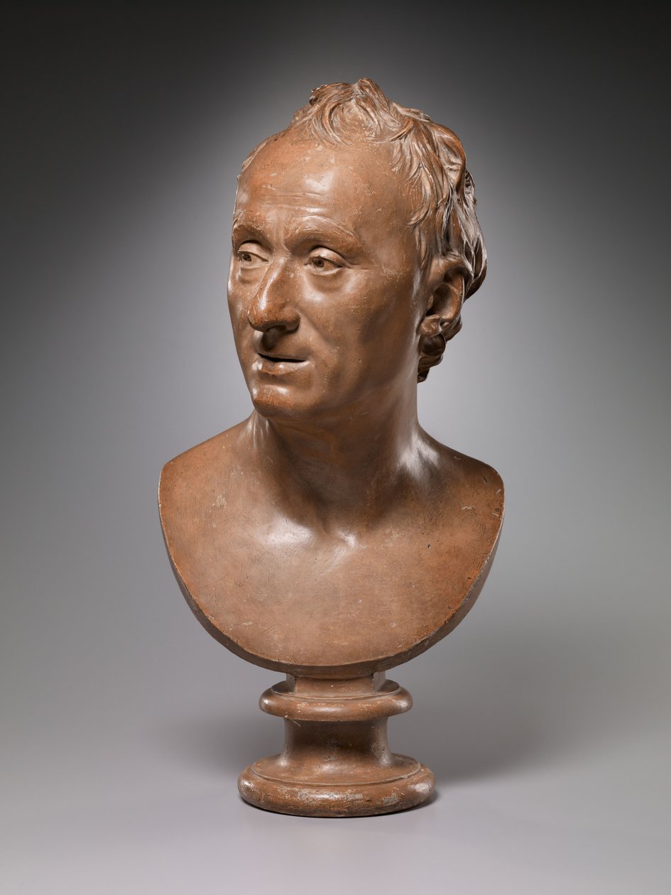 Denis Diderot alkotó: Jean-Antoine Houdon
