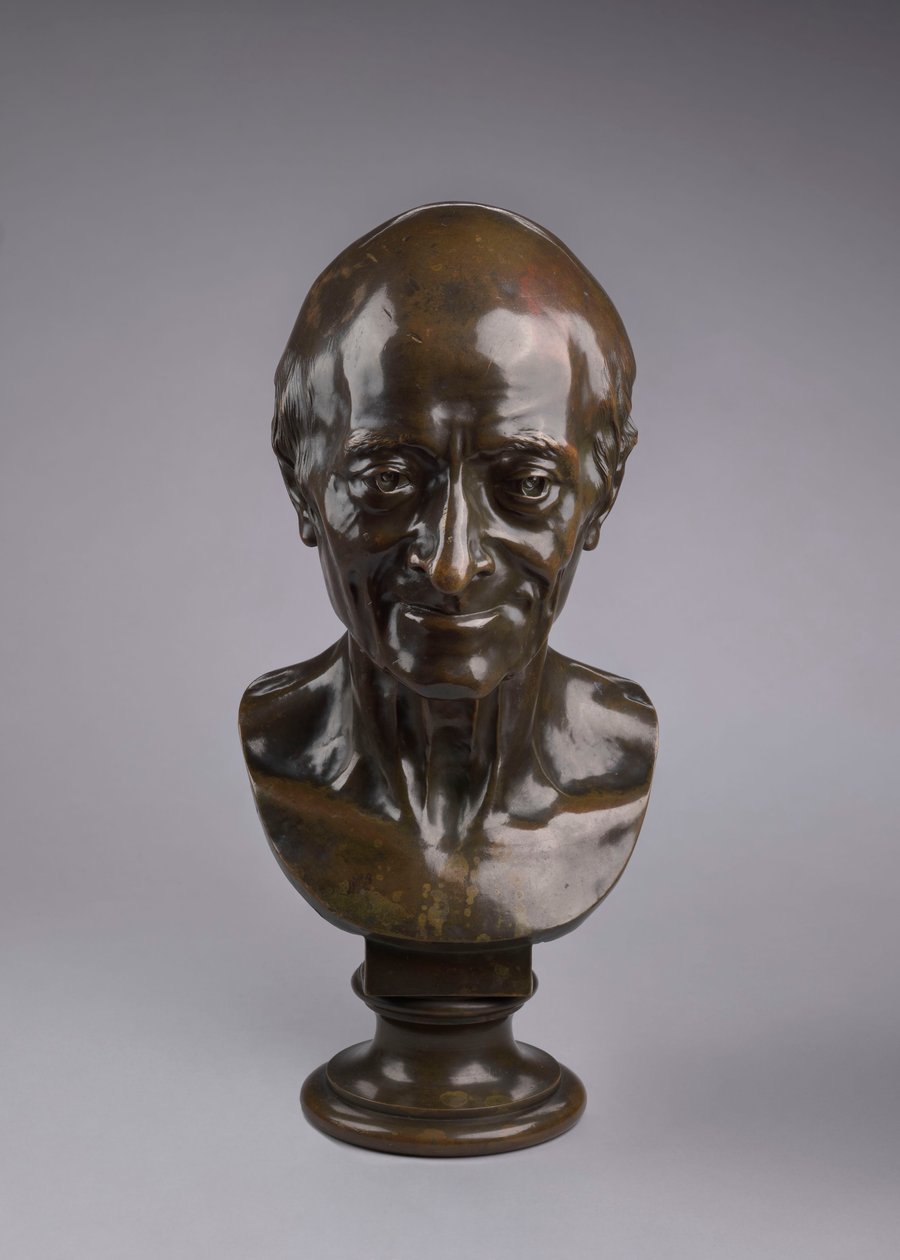 Voltaire portréja alkotó: Jean-Antoine Houdon