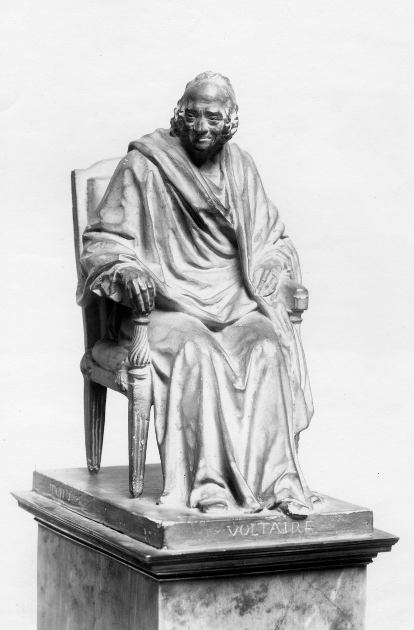 Voltaire ülő alakja alkotó: Jean-Antoine Houdon