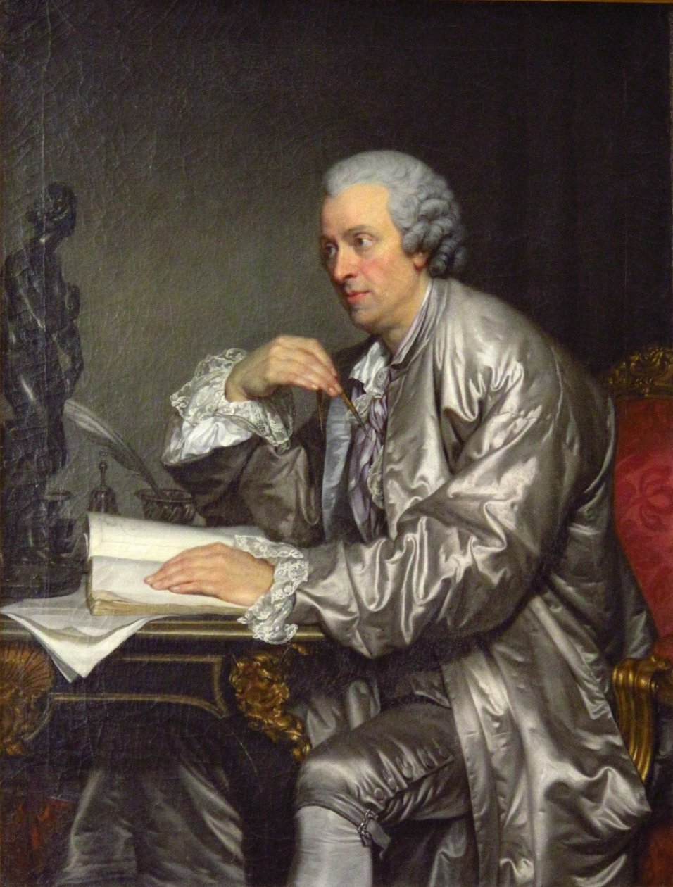 Claude Henri Watelet portréja alkotó: Jean Baptiste Greuze