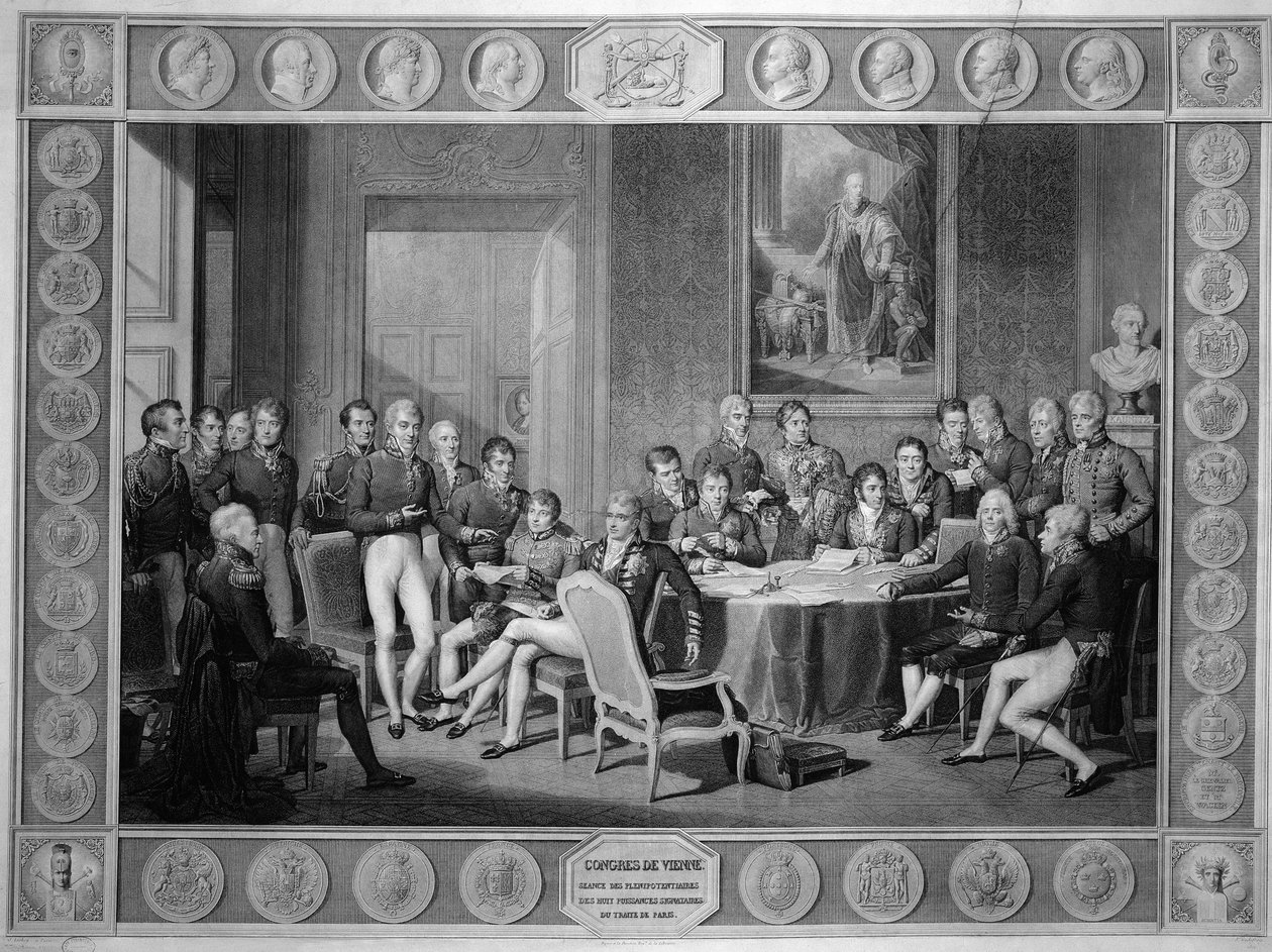 Bécsi Kongresszus, 1814-15 (LÁSD MÉG: 79713) alkotó: Jean Baptiste Isabey