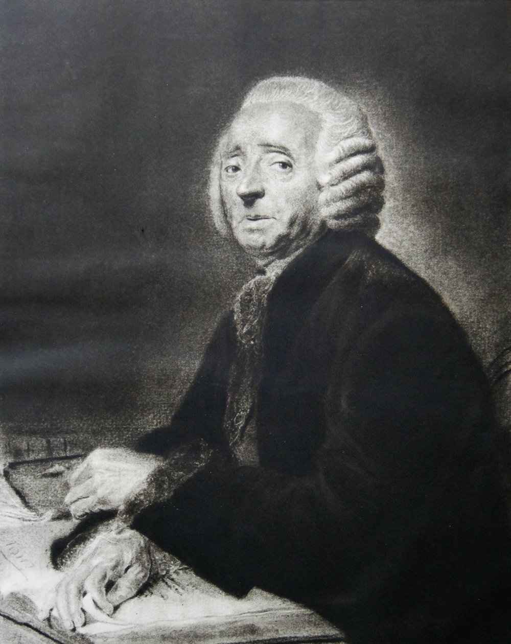 Denis Diderot (pasztell) alkotó: Jean Baptiste Perronneau