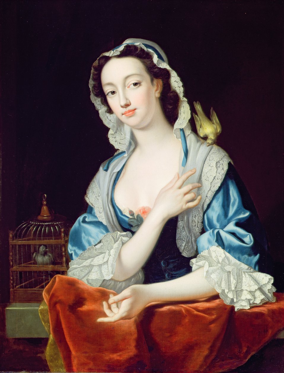 Peg Woffington portréja (1718-60) alkotó: Jean Baptiste van Loo