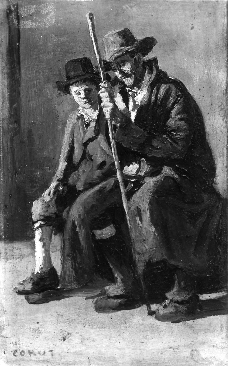 Két olasz paraszt alkotó: Jean-Baptiste-Camille Corot