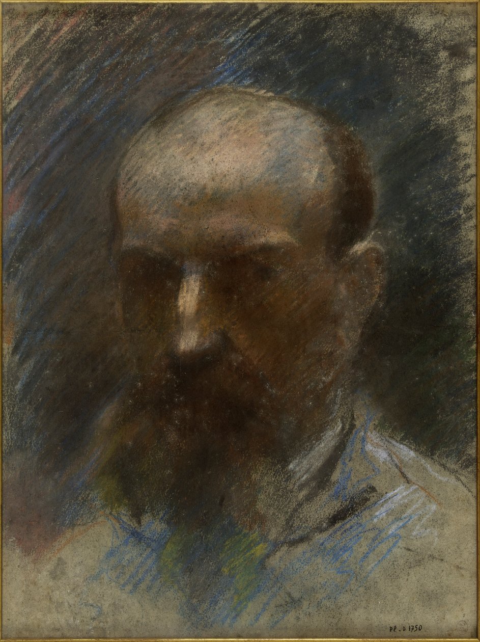 Férfi portré (önarckép) alkotó: Jean-Baptiste Carpeaux