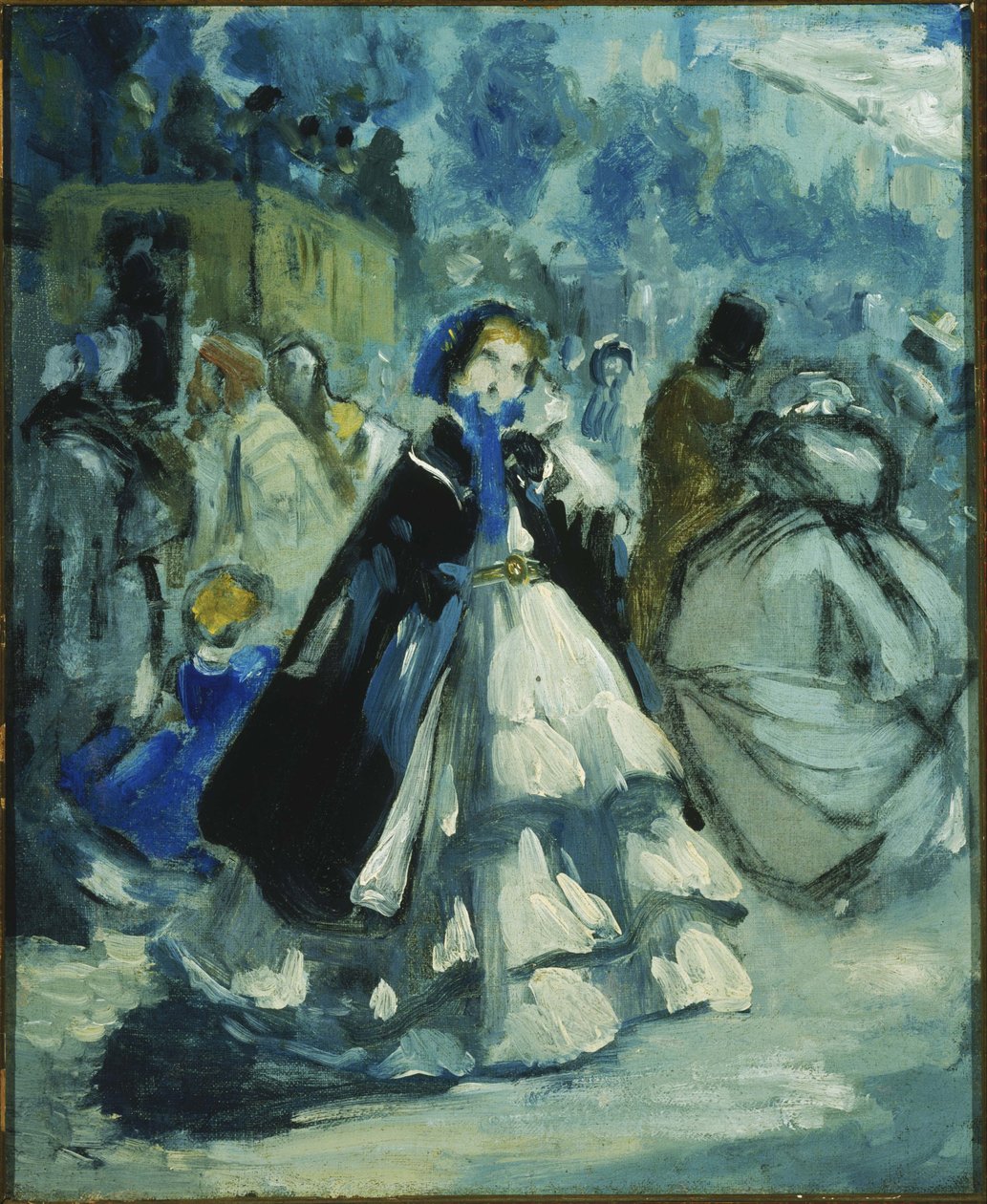 Utcai jelenet alkotó: Jean-Baptiste Carpeaux