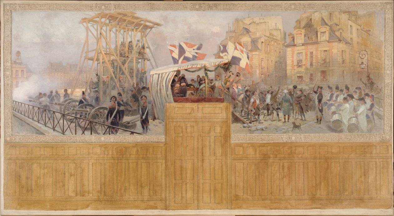 Önkéntes bevonulások 1792-ben, 1901 és 1902 között (olaj, vászon) alkotó: Jean Baptiste Edouard Detaille