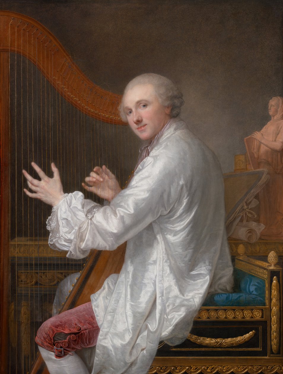 Ange Laurent, a „La Live de Jully” című műből alkotó: Jean-Baptiste Greuze