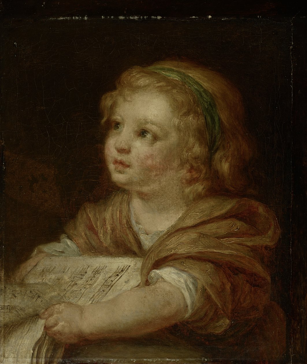 Lány zenekönyvvel alkotó: Jean-Baptiste Greuze