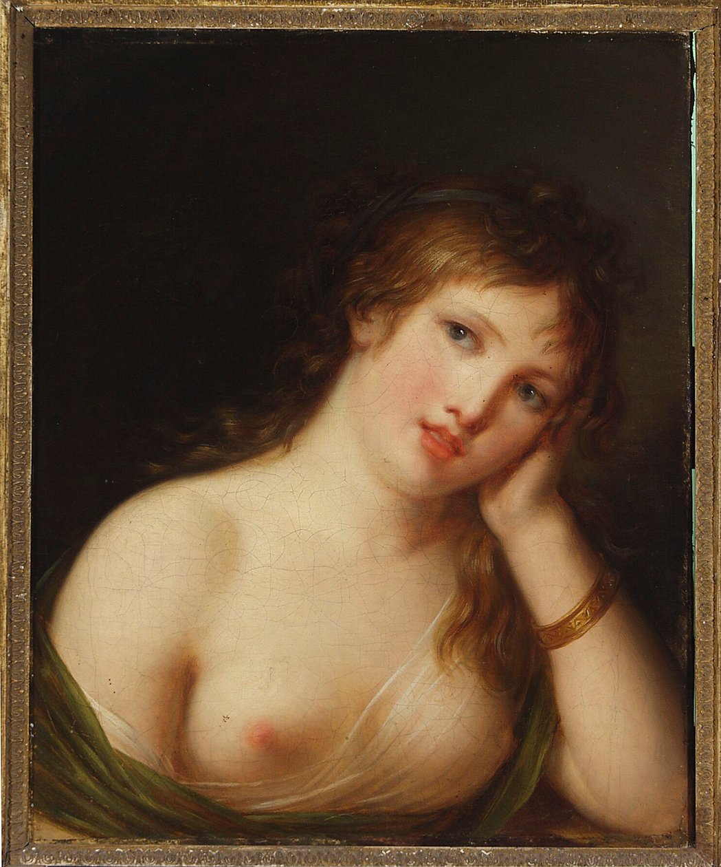 Fiatal nő portréja alkotó: Jean-Baptiste Greuze
