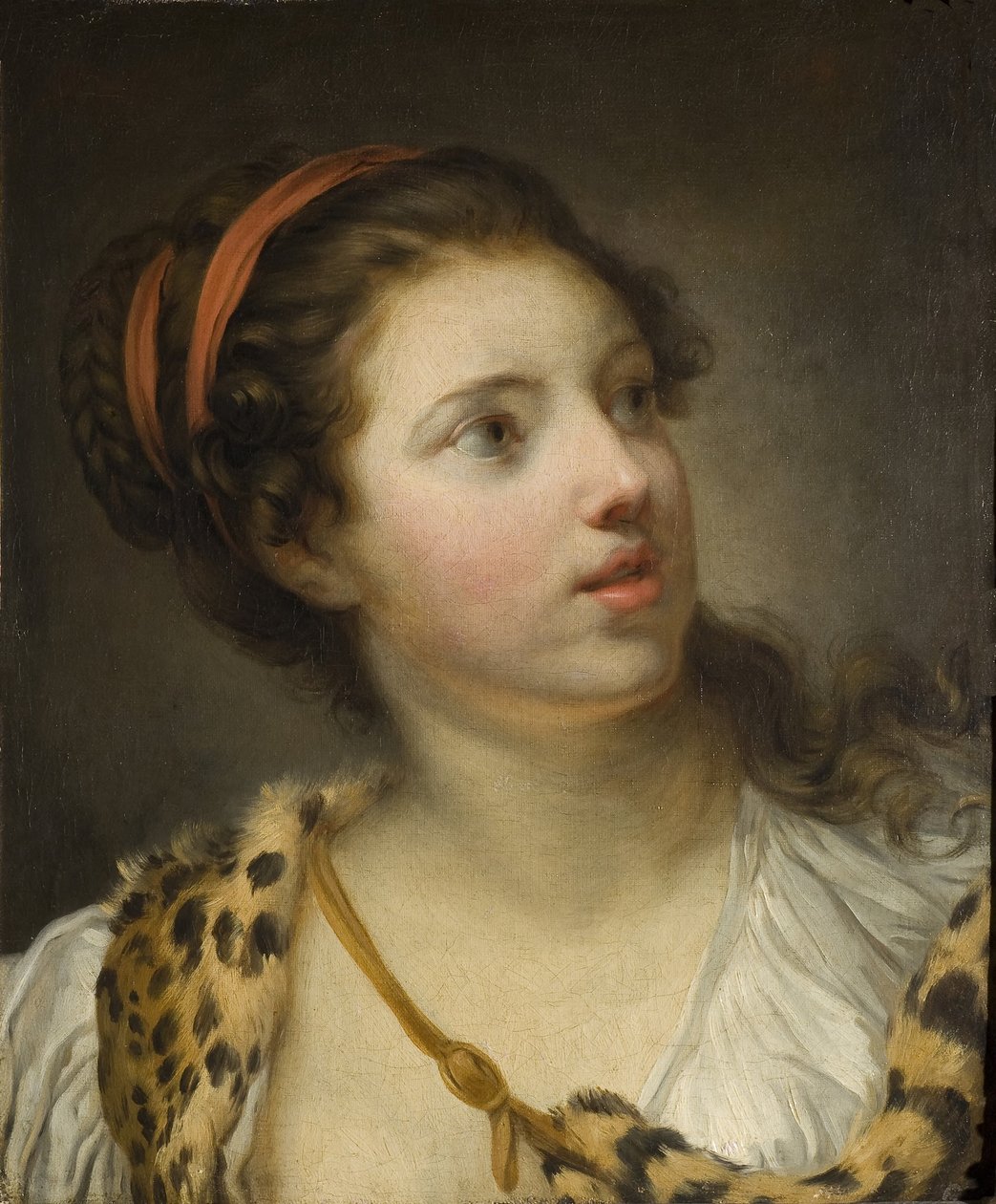 Kallisztó nimfa alkotó: Jean-Baptiste Greuze