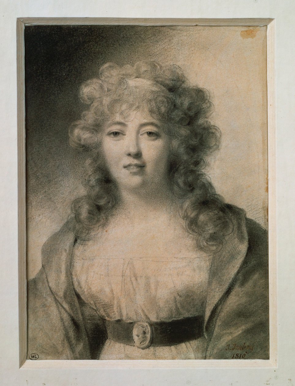 Mme de Stael, született Germaine Necker ... alkotó: Jean Baptiste Isabey