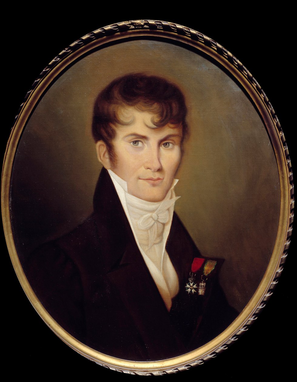 Claude Francis, de Meneval báró (1778-1850), Bonaparte Napóleon titkárának portréja. Jean Baptiste Isabey (1767-1855) festménye alkotó: Jean Baptiste Isabey
