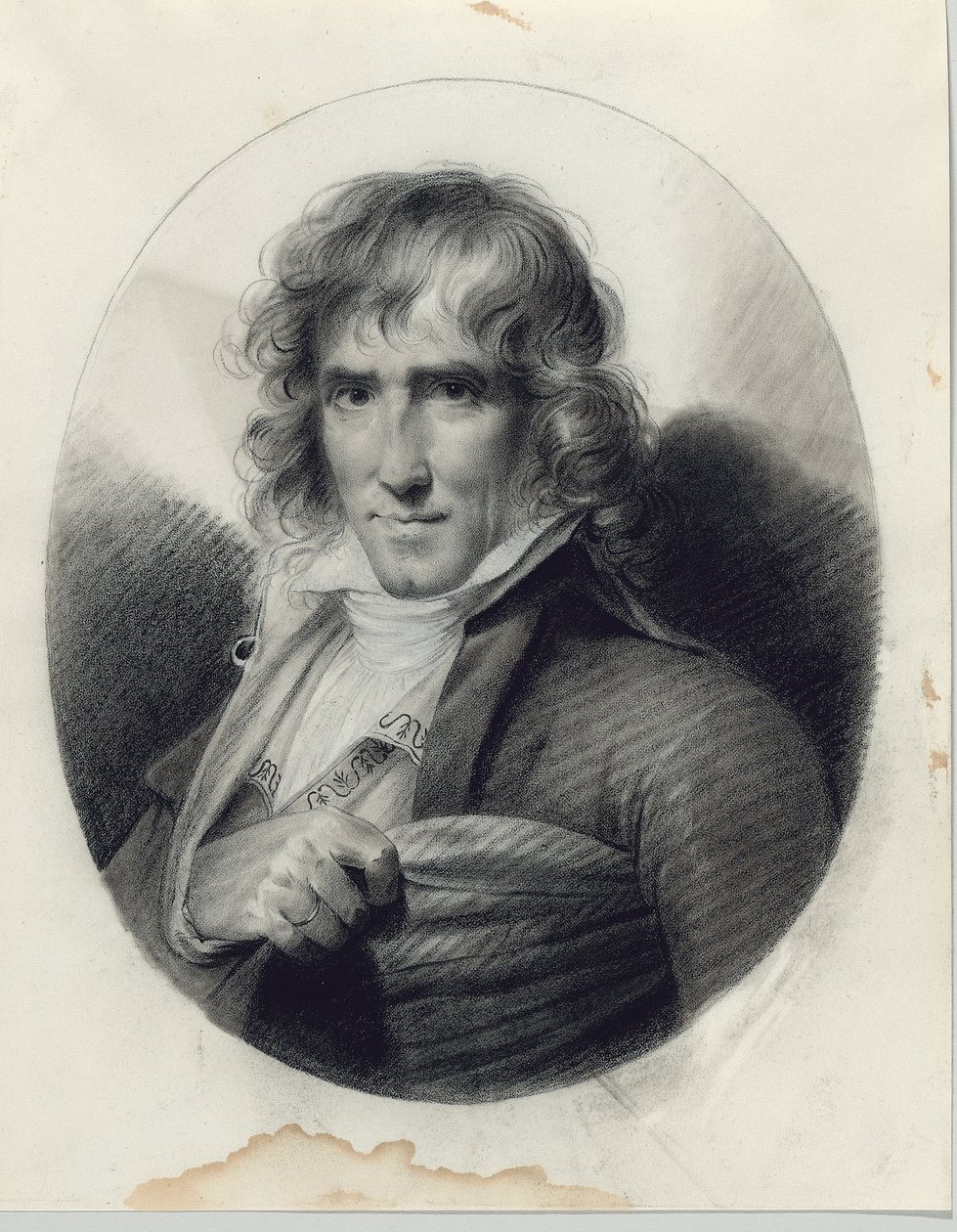 A művész portréja Joseph Chinard alkotó: Jean-Baptiste Isabey