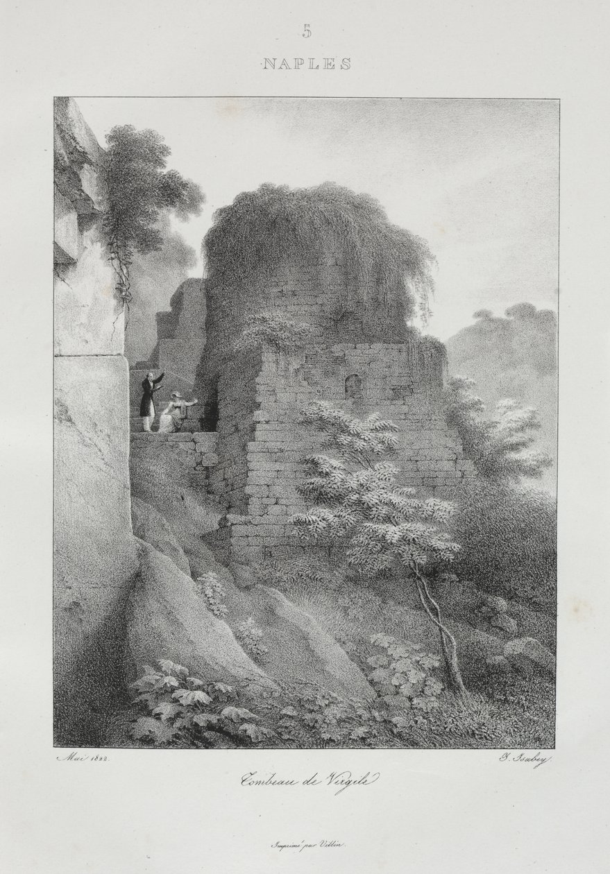 Olaszországi utazás 1822-ben alkotó: Jean-Baptiste Isabey