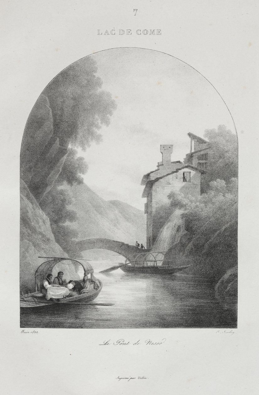 Olaszországi utazás 1822-ben alkotó: Jean-Baptiste Isabey