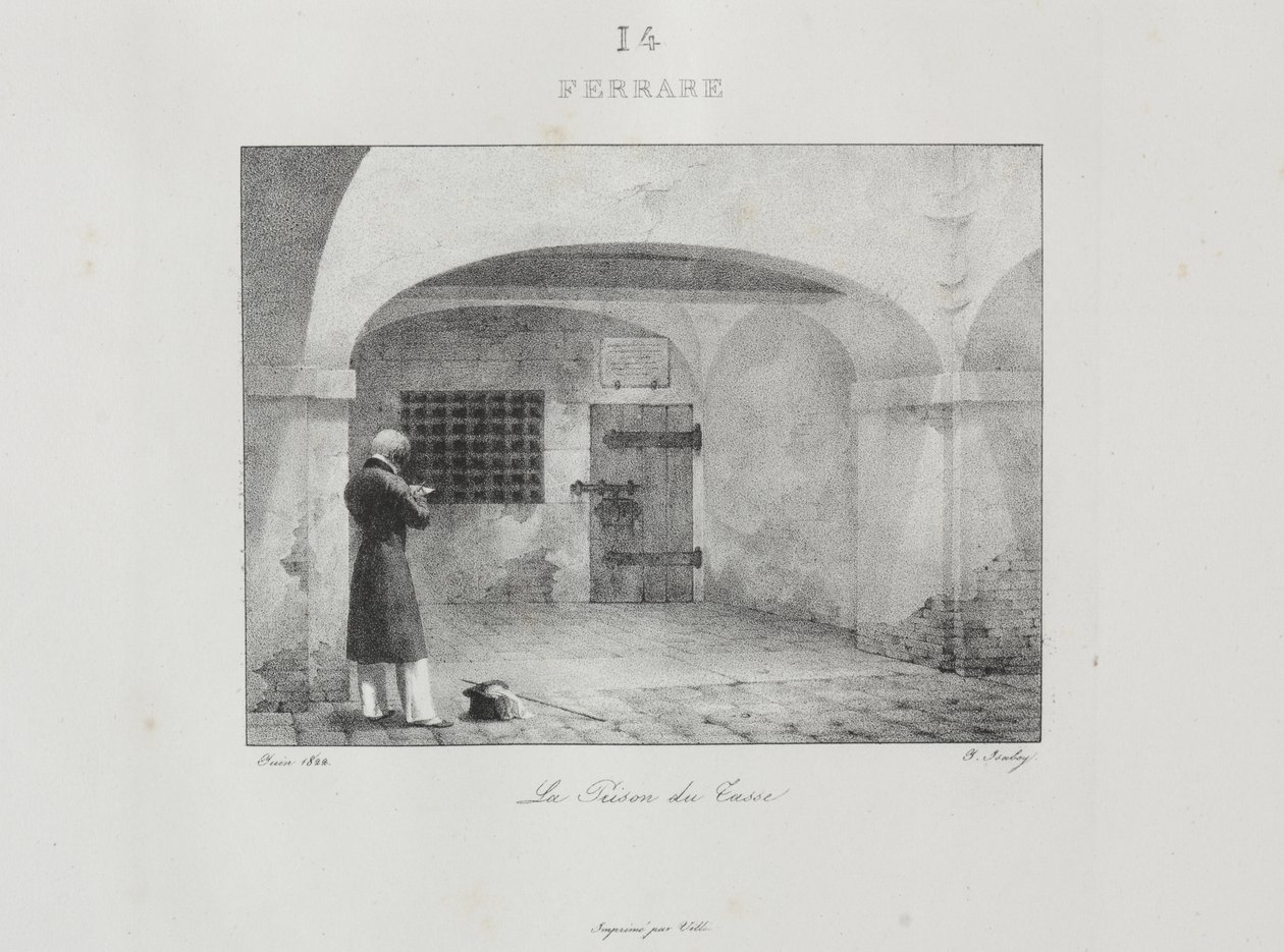 Olaszországi utazás 1822-ben alkotó: Jean-Baptiste Isabey