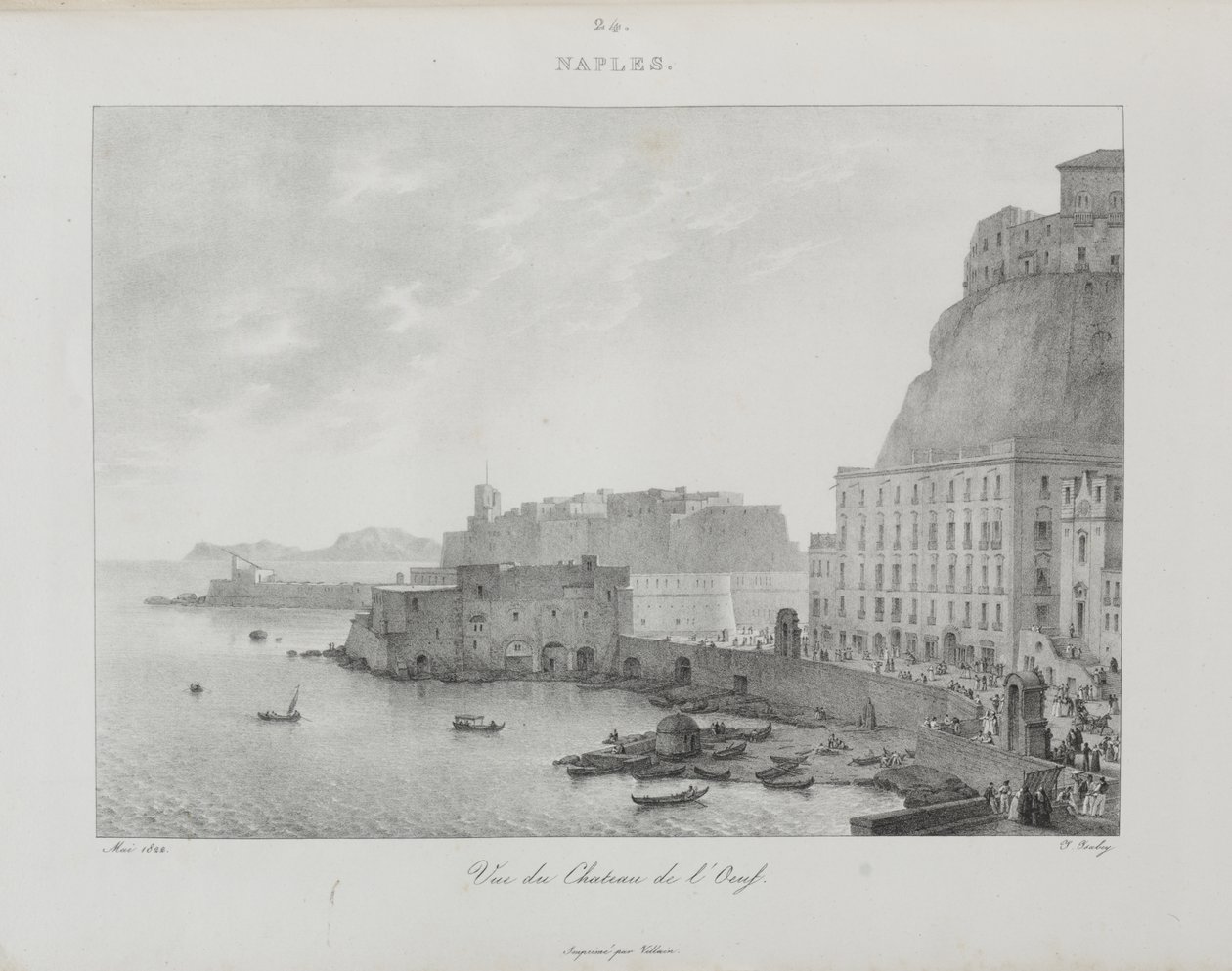 Olaszországi utazás 1822-ben alkotó: Jean-Baptiste Isabey