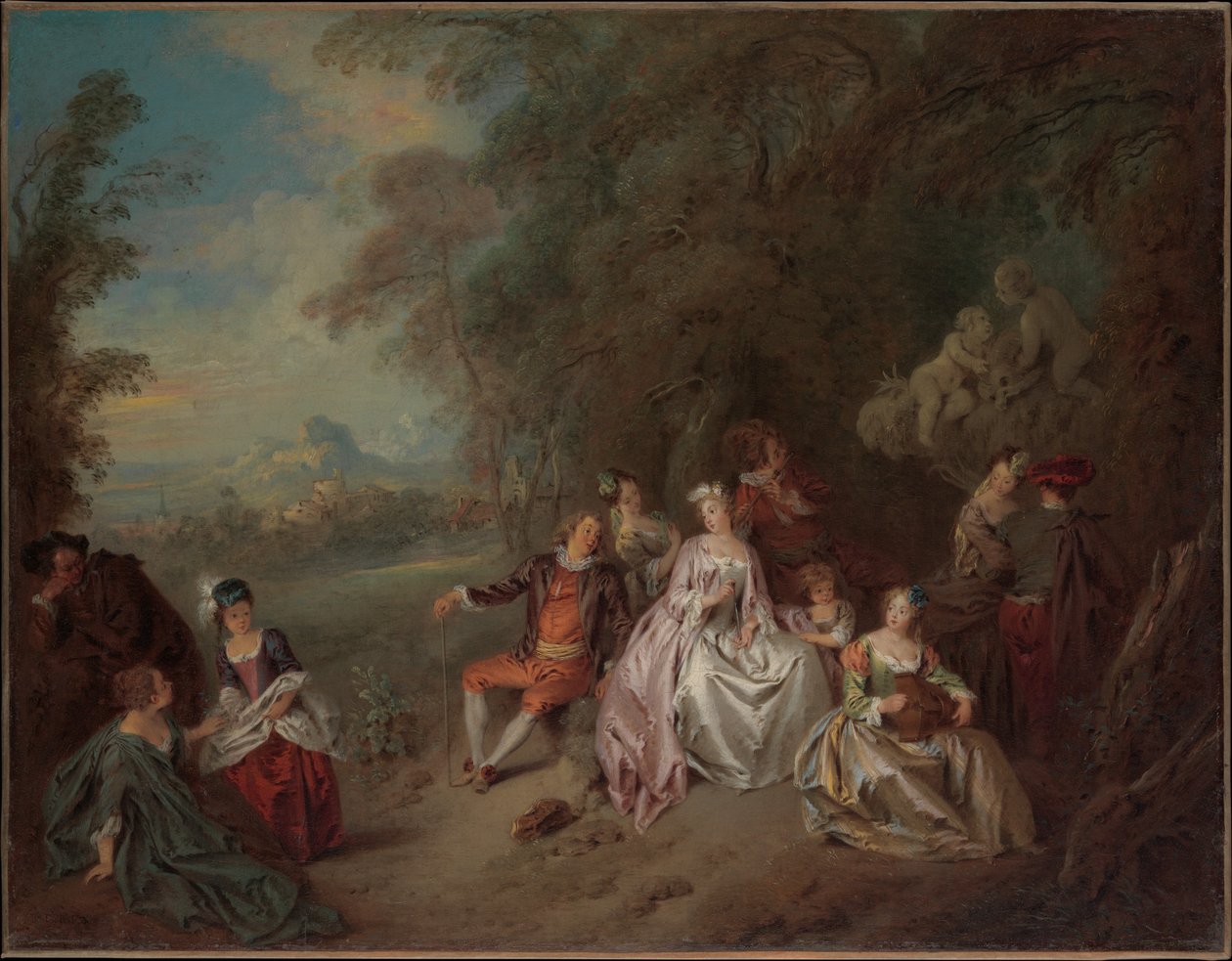 Falusi koncert alkotó: Jean-Baptiste Joseph Pater
