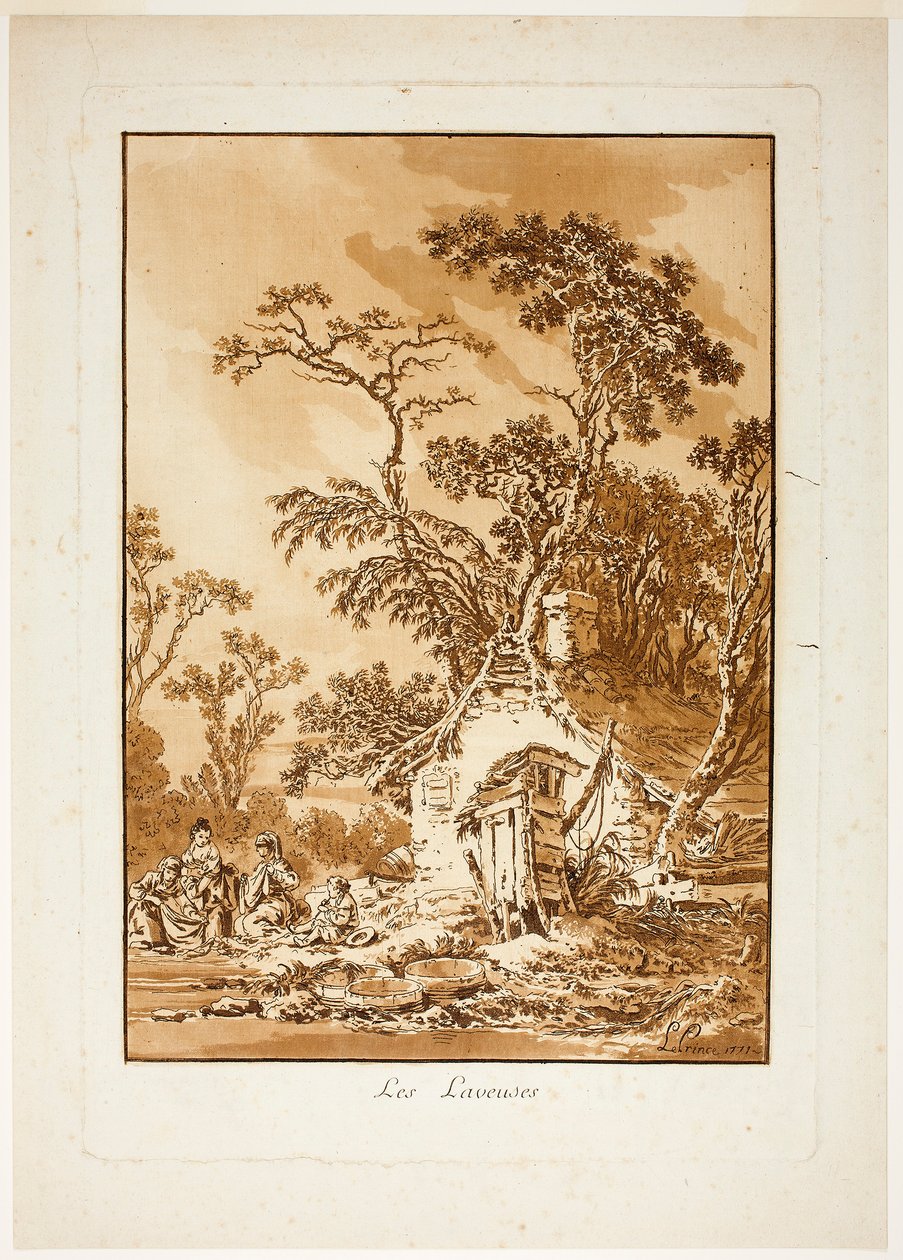 A Mosónők alkotó: Jean-Baptiste Le Prince