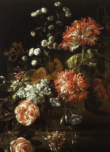 Válogatott virágcsendélet (olaj, vászon) alkotó: Jean Baptiste Monnoyer