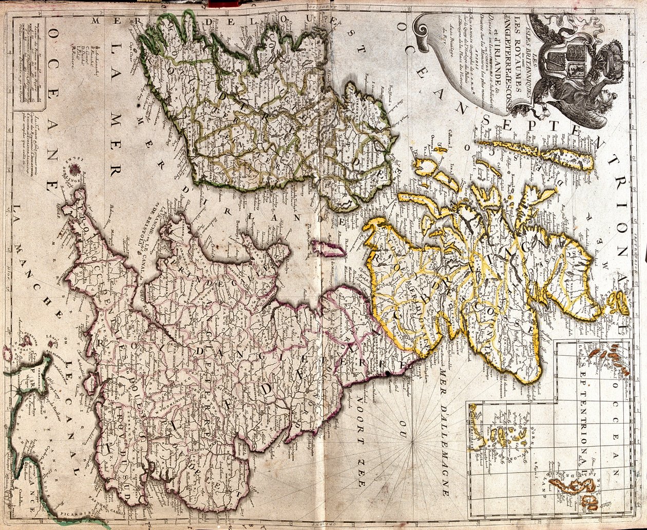 Nagy-Britannia és Írország alkotó: Jean Baptiste Nolin