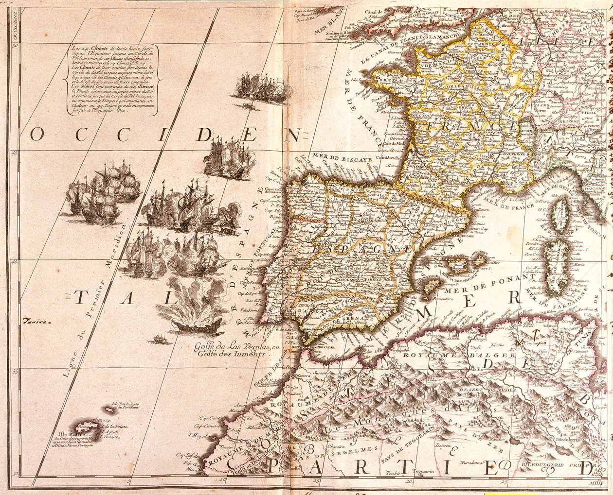 Spanyolország, Franciaország (Korzikával együtt), Belgium, Németország (állam:  alkotó: Jean Baptiste Nolin