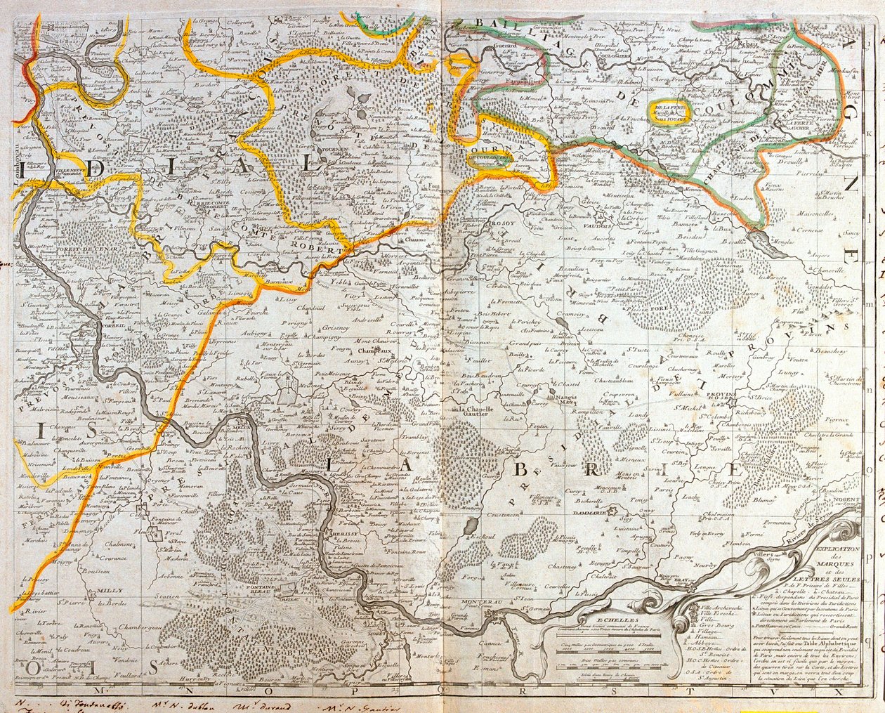 Île-de-France, Centre, Franciaország alkotó: Jean Baptiste Nolin