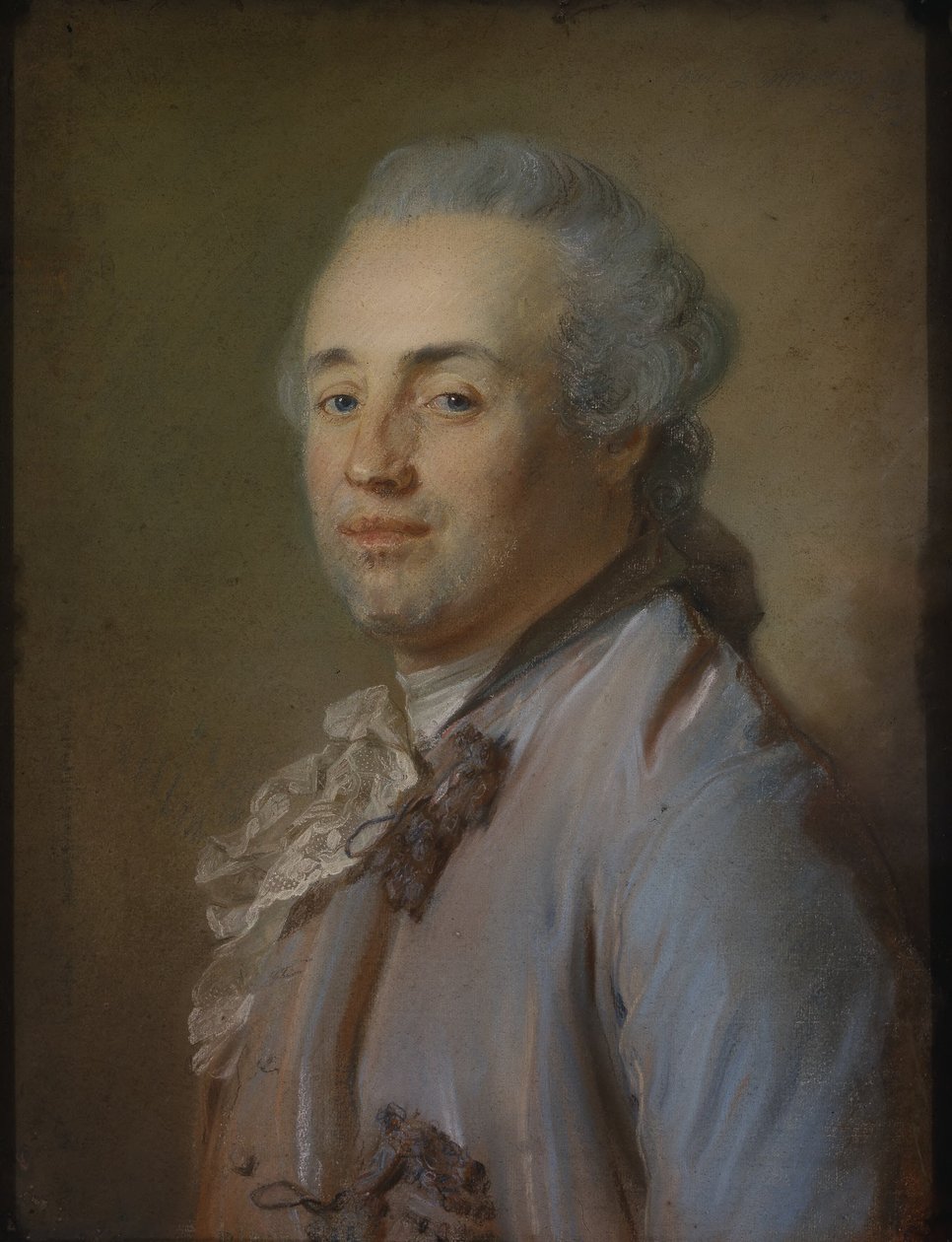Ismeretlen férfi, korábban de Marigny márkinak nevezve alkotó: Jean-Baptiste Perronneau