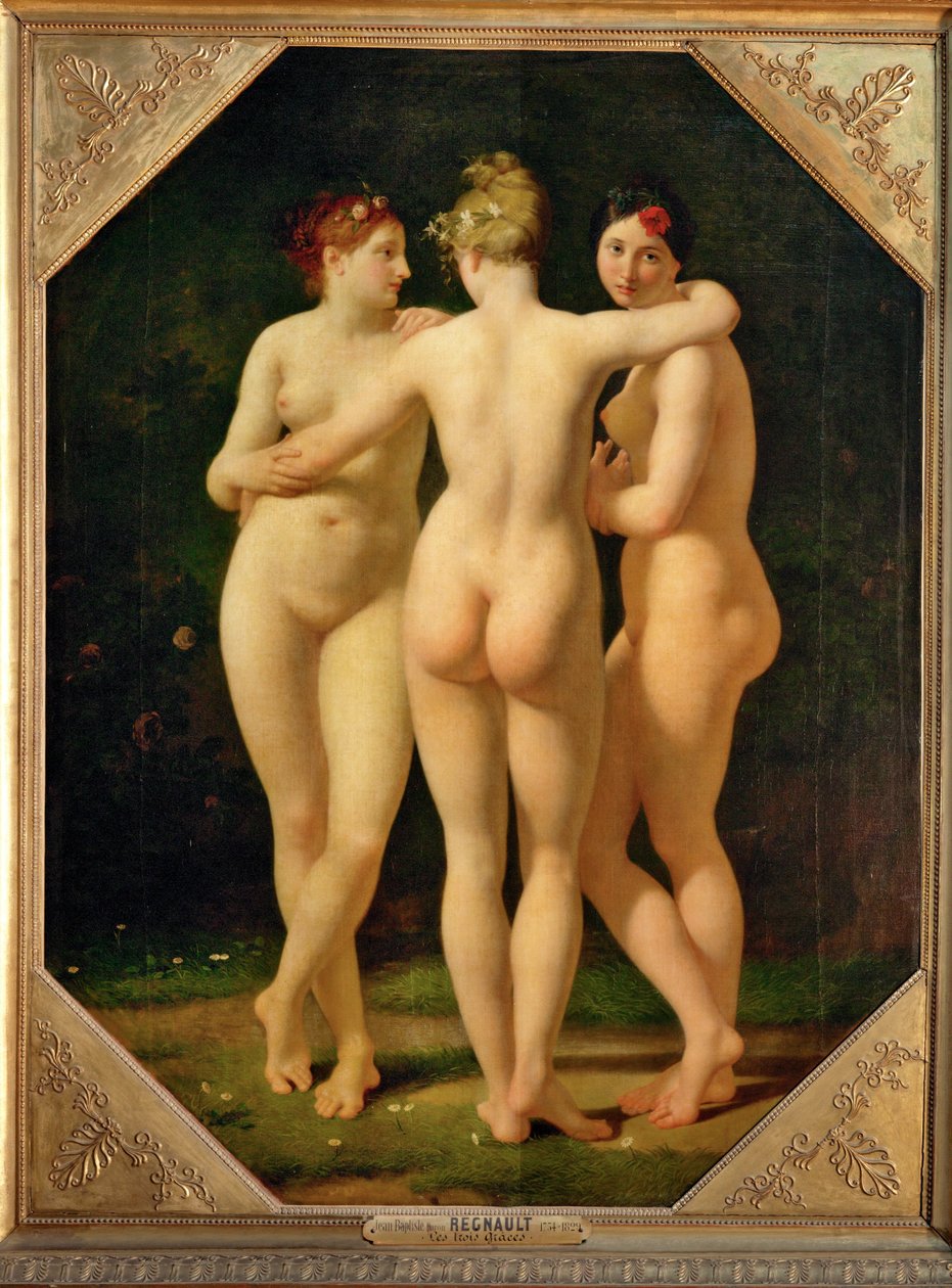 A három kegyelem ... alkotó: Jean-Baptiste Regnault