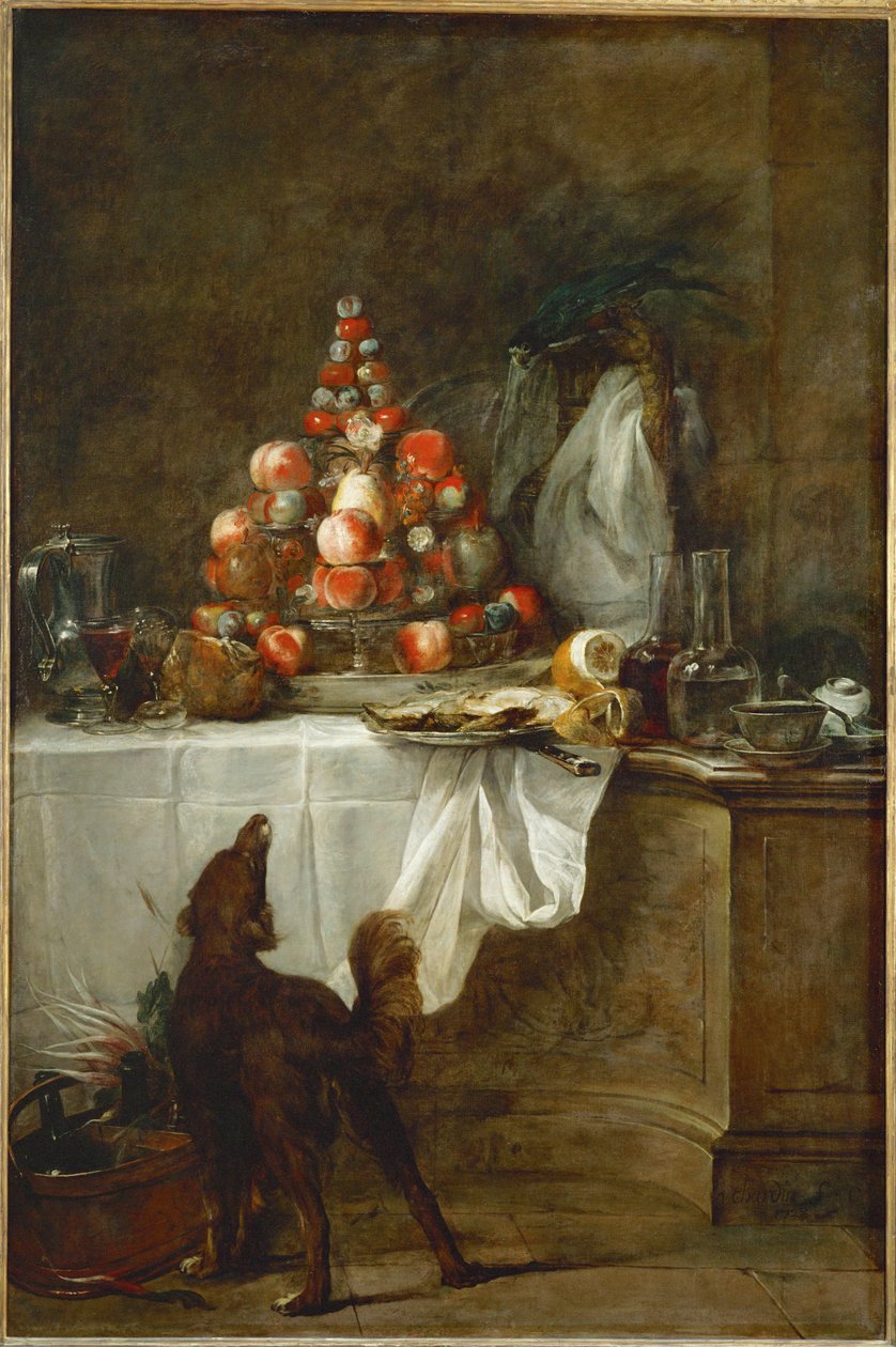 A büfé ... alkotó: Jean-Baptiste Simeon Chardin